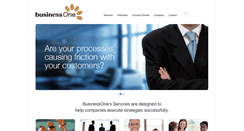 Desktop Screenshot of businessoneconsulting.com